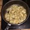 chayote gratin with coriander