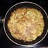 grated fried potato cake