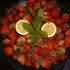 strawberry coulis with lemon